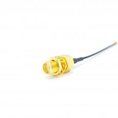 SMA(F)BH-MHF1 PIug 30mm Cable Assembly(Gold)