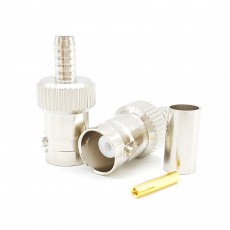 BNC Female 50 Ohm RG-400 Crimp Connector