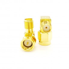 SMA(M) Right Angle SMA(F) 50ohm ADAPTOR DC~8.5GHz