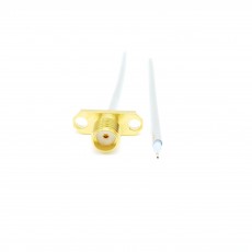 SMA(F)암컷2 Hole Flange OPEN SF-085 10Cm Cable Assembly-50옴