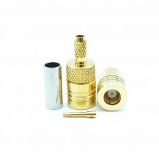 SMB(F)S/T암컷 50옴 RG-316 Crimp Connector