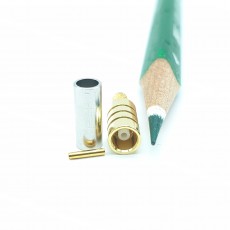 MCX(F)암컷 50옴 RG-316 Crimp Connector(Gold)