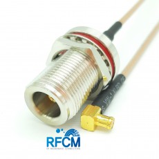 N(F)BH IP to MCX(M)R/A RG316/S Cable Assembly 50옴