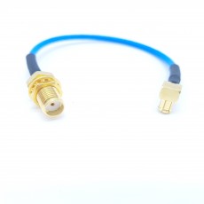 SMA(F)-MCX(M)RA for 30Cm SS405 Cable Assembly/50옴