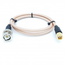 BNC(M)수컷-SMA(M)R.P(역심형)암컷 RG-400 40Cm Cable Assembly-50옴