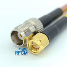 SMA(M)수컷-TNC(F)암컷 RG-400 40Cm-30M Cable Assembly-50옴
