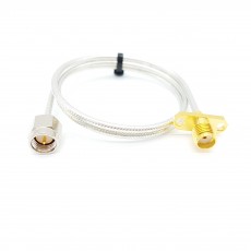 SMA(M)수컷-SMA(F)R2암컷 SF-085 Cable Assembly-50옴