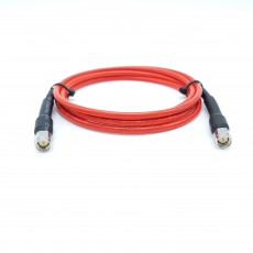 28GHz 75Cm  SMA(M) to SMA(M) HUBER+SUHNER Semi-Flexible141 FEP  Cable Assembly / 50옴