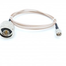 N(M)수컷-SMA(M)R.P암컷(역심형) RG-316/S 10Cm Cable Assembly-50옴