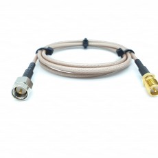 SMA(F)R.P수컷(역심형)-SMA(M)수컷 RG179 Cable Assembly