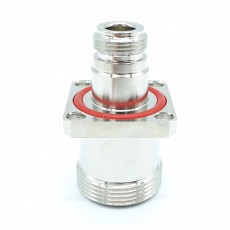 DIN(F)-N(F) 4Hole Panel 50ohm ADAPTOR