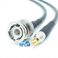 BNC(M)수컷-MCX(M)수컷 RG-58 Cable Assembly-50옴