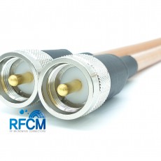 M(M)수컷-M(M)수컷 RG393 1m Cable Assembly-50옴