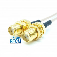 SMA(F)BH암컷-SMA(F)BH암컷 RG-178B/U Cable Assembly 50옴