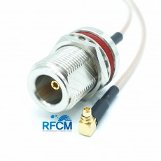 N(F)BH to MMCX(M)R/A RG316/S Cable Assembly 50옴