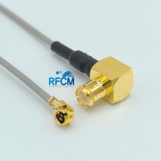 MCX(M)RA-MHF1 PIug 30mm Cable Assembly(Gold)