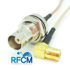 BNC(F)BH암컷-SMB(F)R/A암컷 RG-316/S Cable Assembly 50옴