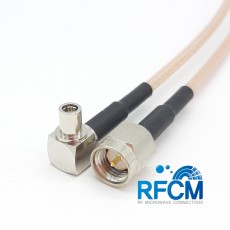 SMA(M) to KMS530(M)R/A RG316/S Cable Assembly 50옴